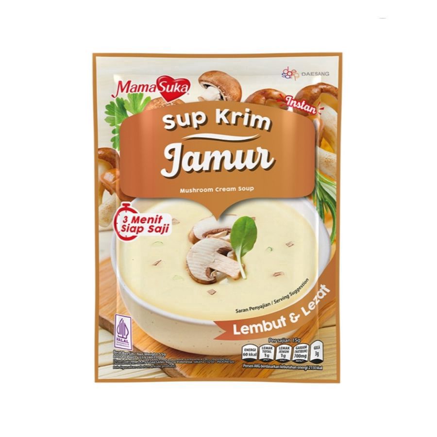 Mamasuka Sup Krim Jamur 55gram