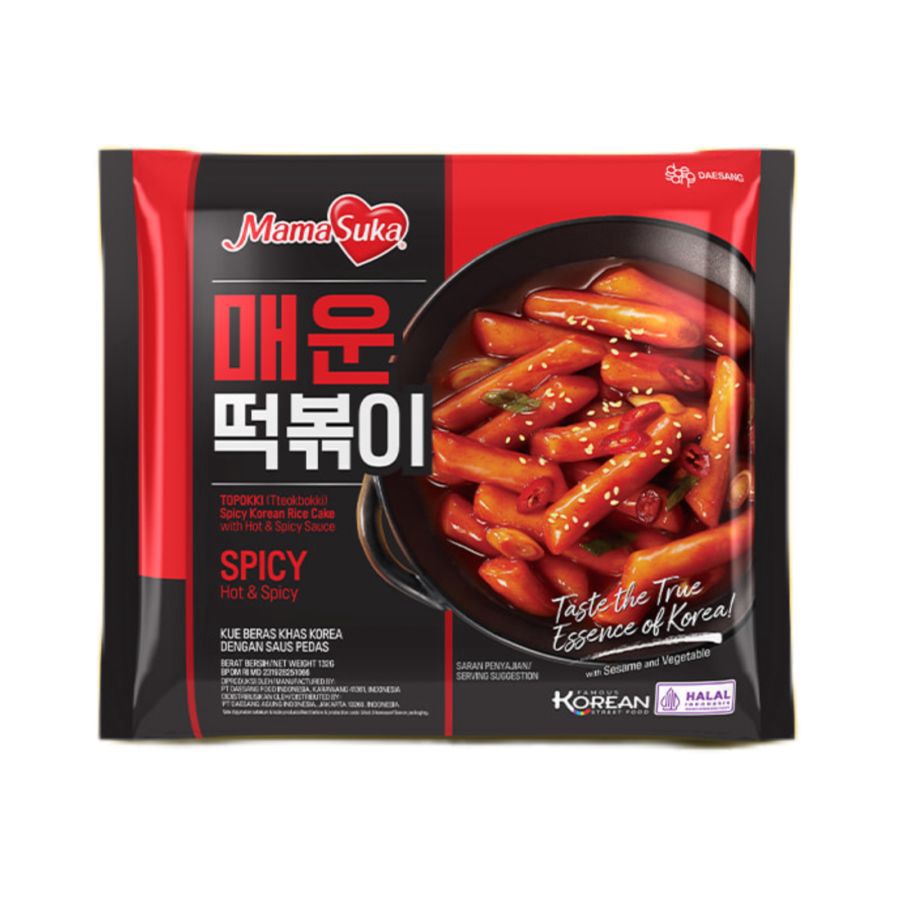 Mamasuka Topokki Spicy 132gram