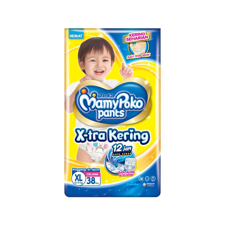 Mamypoko X-Tra Kerin Pants Diapers XL38 1pack
