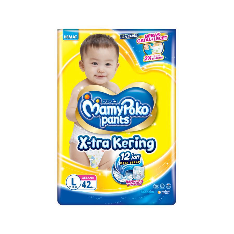 MamyPoko X-Tra Kering Pants Diapers L42 1pack