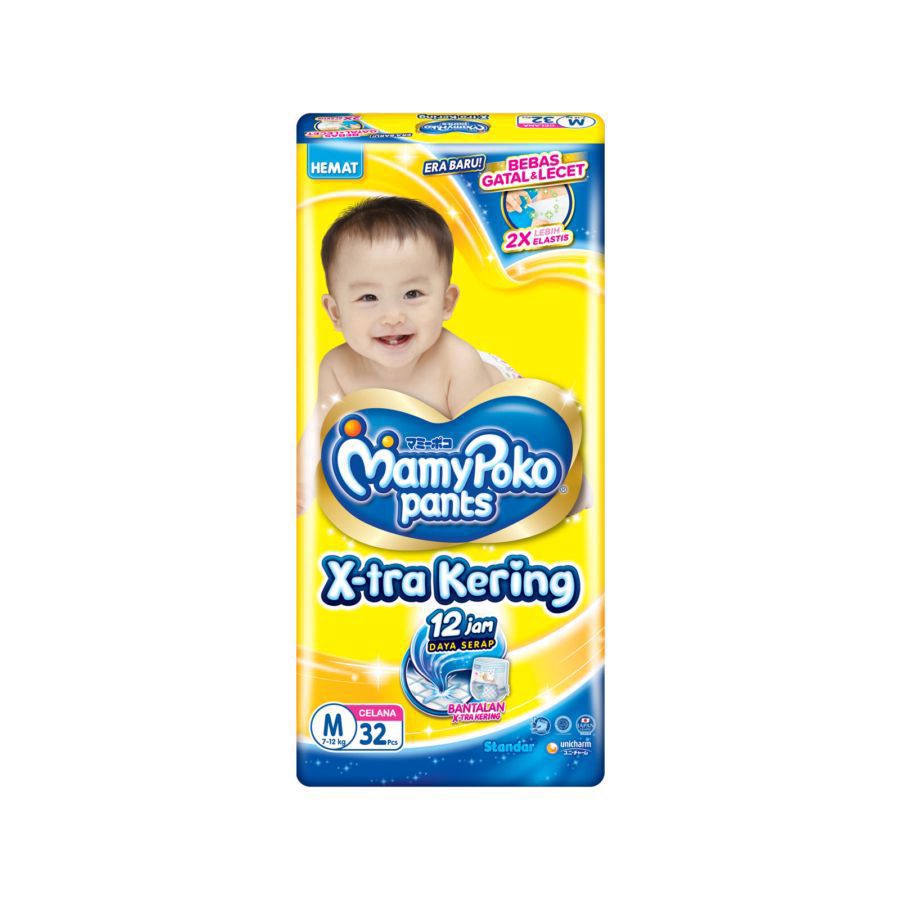 MamyPoko X-Tra Kering Pants Diapers M32 1pack