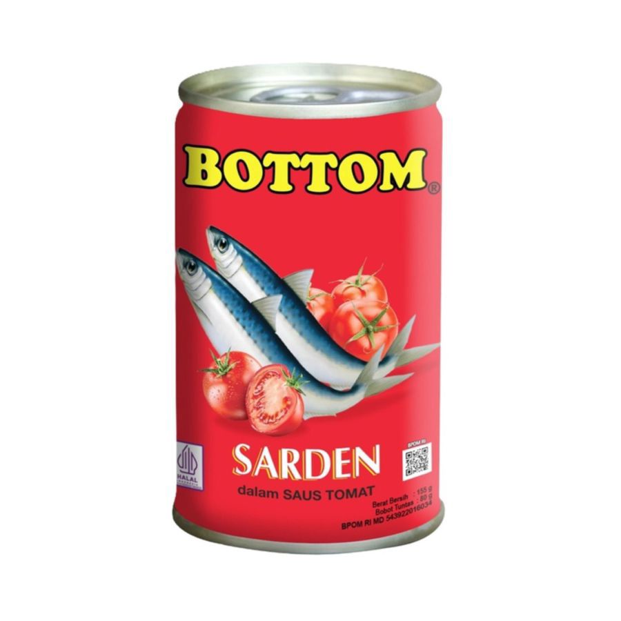 Bottom Sarden dalam Saus Tomat 155gram