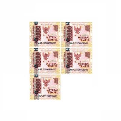Materai Sepuluh Ribu Rupiah