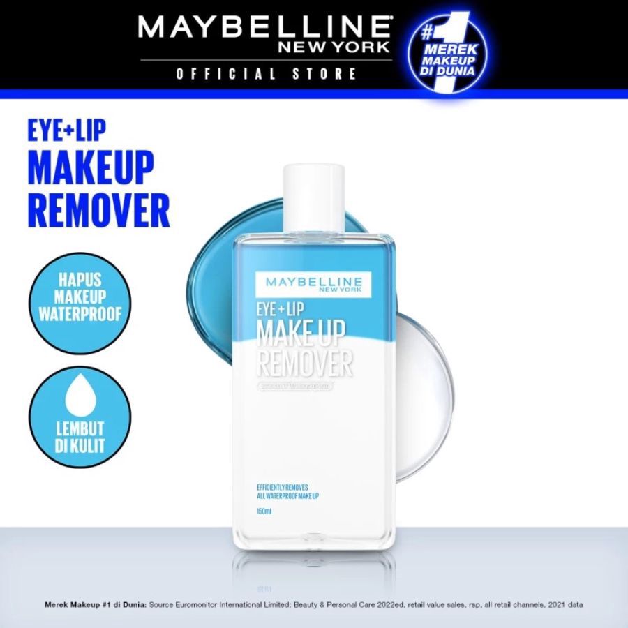 Maybelline Eye + Lip Make Up Remover 150ml