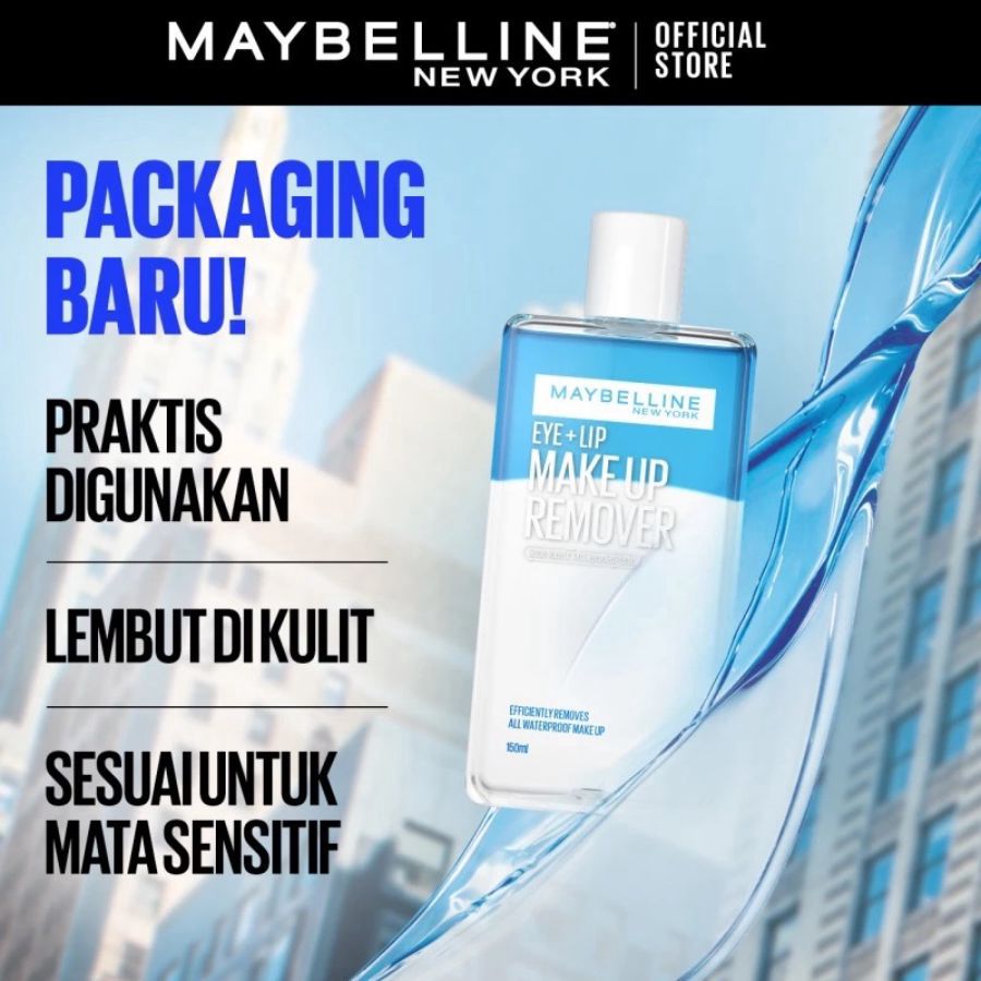 Maybelline Eye + Lip Make Up Remover 150ml