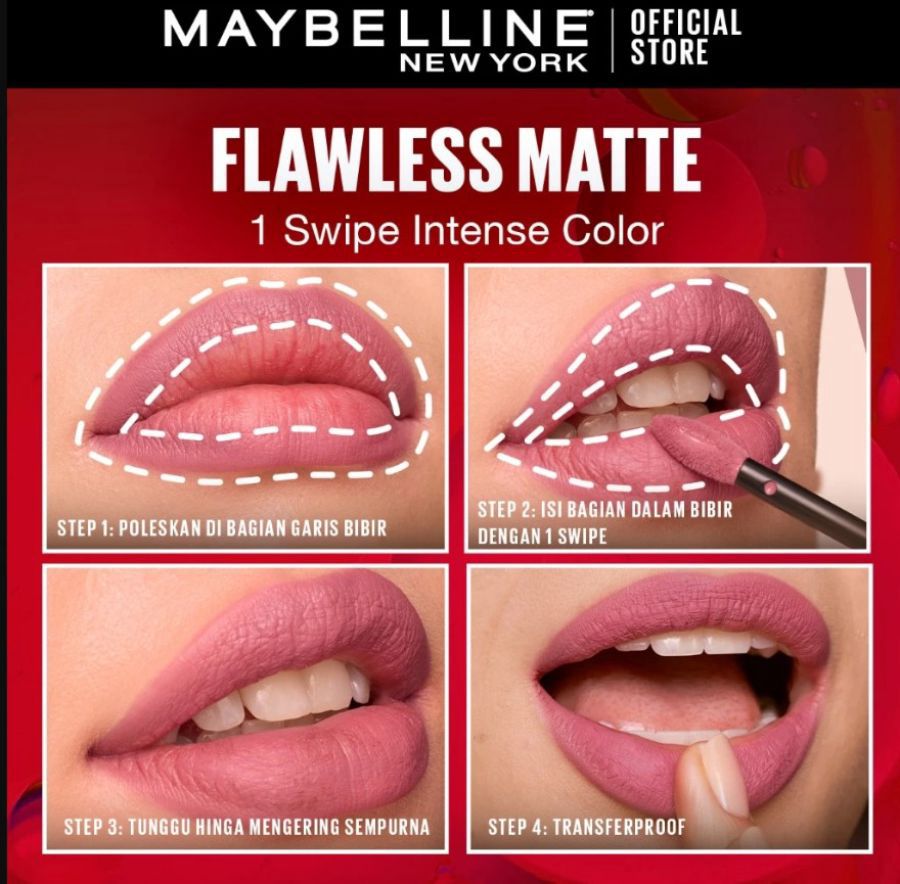 Maybelline Superstay Matte Ink Liquid Lipstick 50 Voyager 5ml