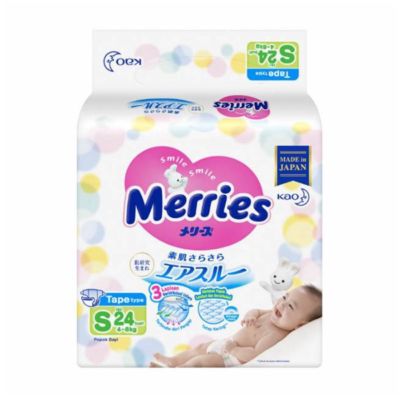 Merries Tape Diapers S24