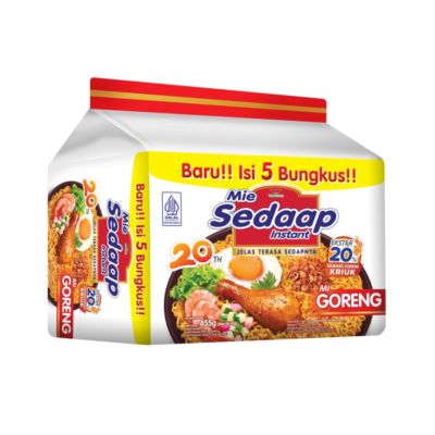 Mie Sedaap Goreng Isi 5 Mie Instan