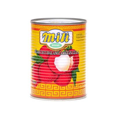 Mili Buah Leci Dalam Larutan Gula