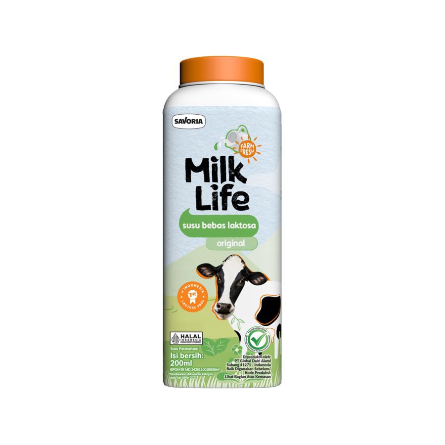 Milk Life Fresh Milk Lactose Free Original 200ml
