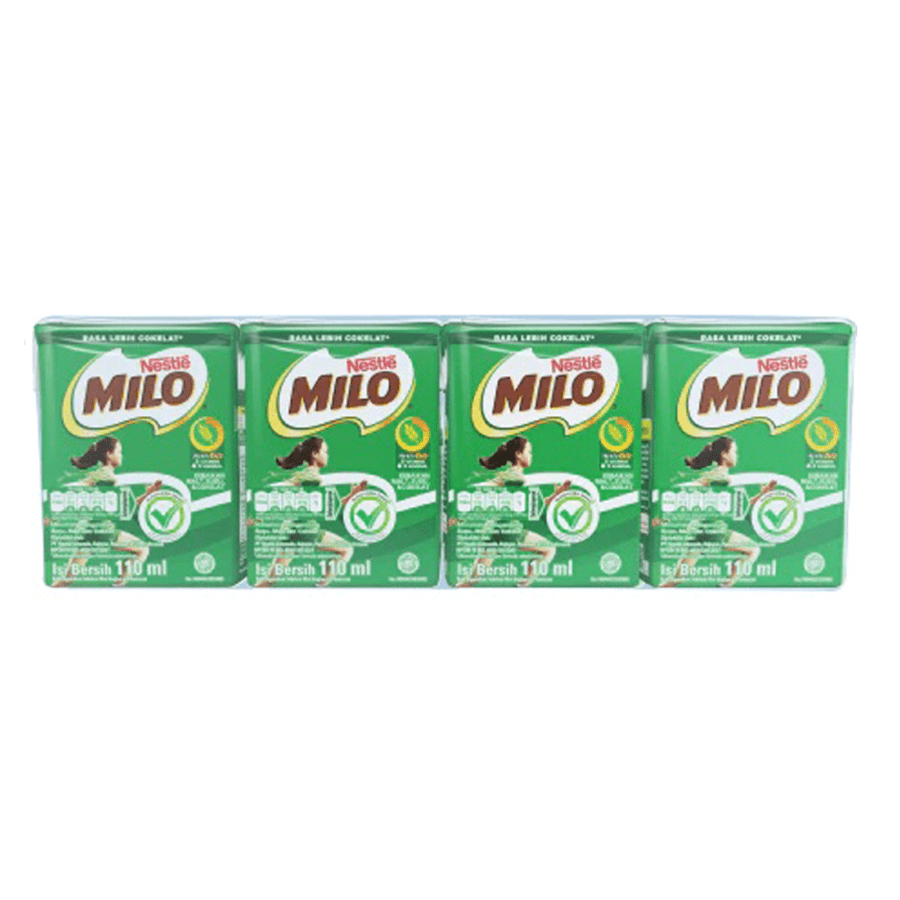 Milo Active-Go Susu UHT Multipack 110ml 4pcs