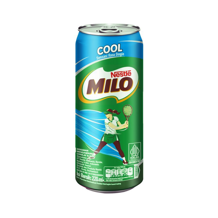Milo Cool Sensasi Dingin Susu RTD 220ml