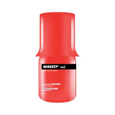 Minosep Red Antiseptic Mouthwash