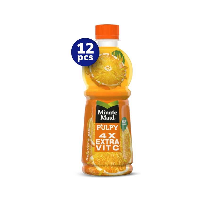Minute Maid Pulpy Orange Pet Dus 300ml 12pcs