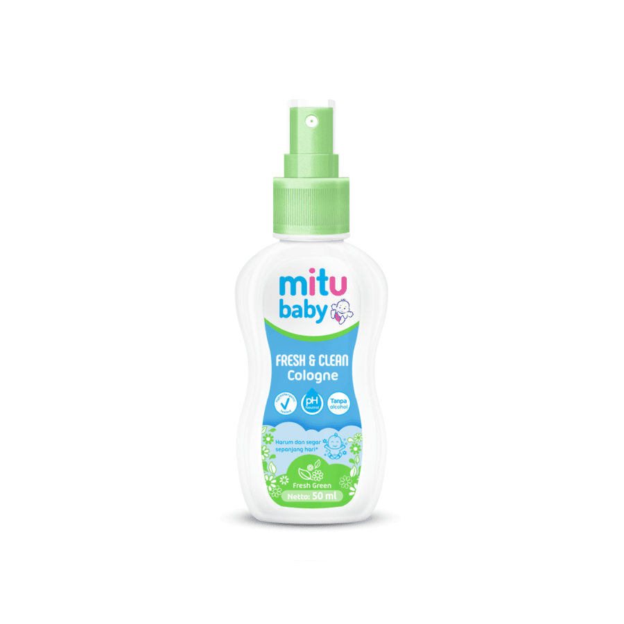 Mitu Baby Cologne Fresh Green Spray 50ml