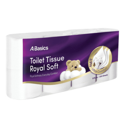 Toilet Tissue Royal Soft 3 Ply A Basics