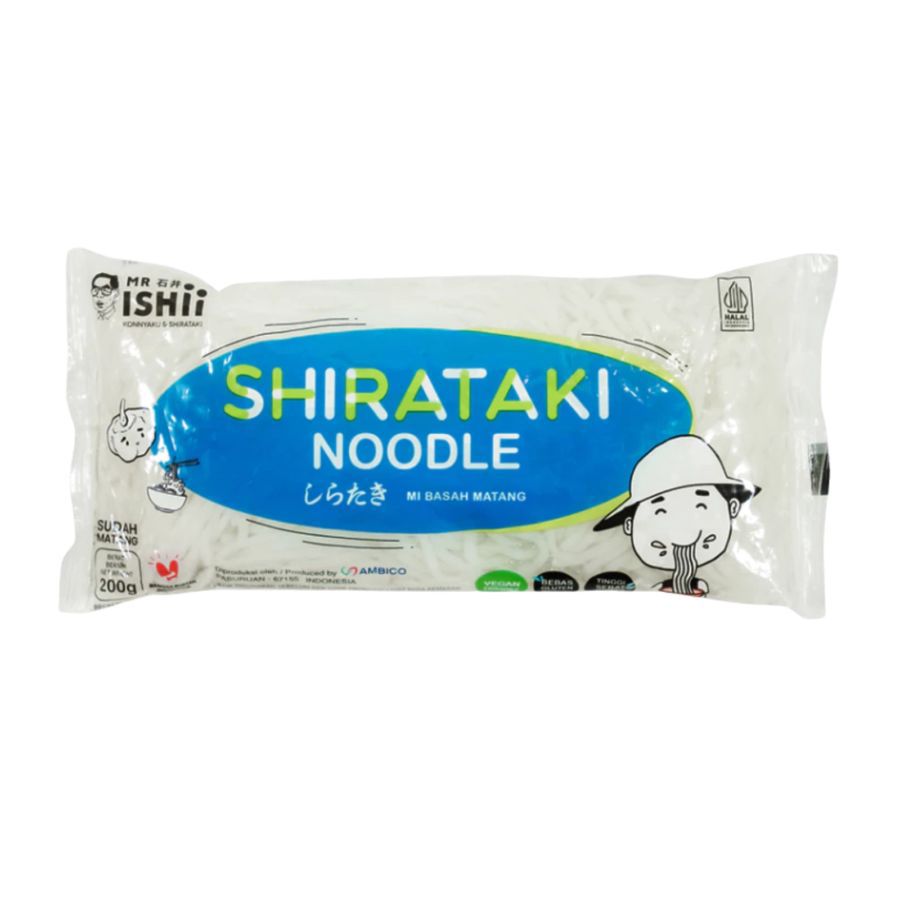 Mr Ishii Mie Shirataki Basah 200gram