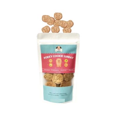 Mr Lee Bakery Porky Cookie Sunday Dog Biscuit Treats Snack Anjing