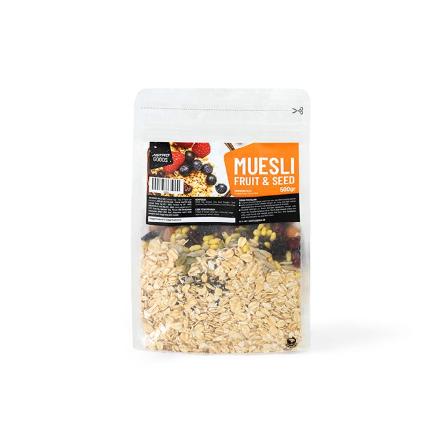Muesli Fruit & Seed Astro Goods 500gram