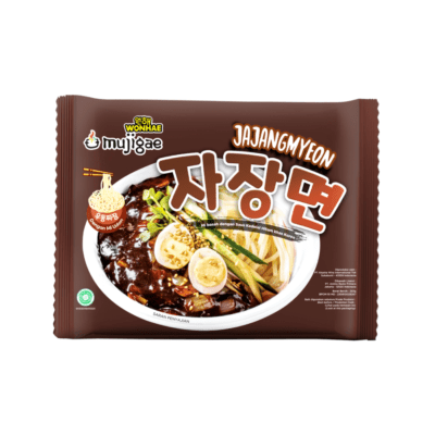 Mujigae Jajangmyeon Mie Saus Kedelai Hitam Khas Korea