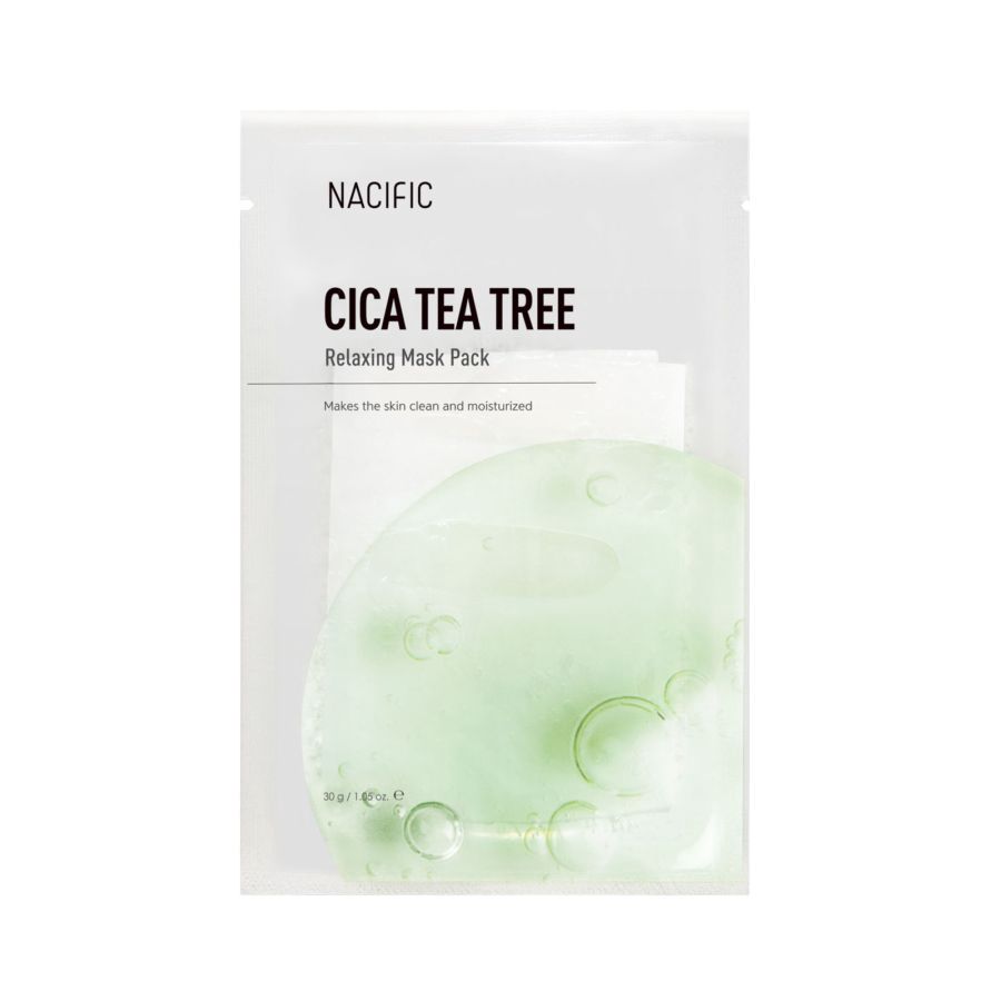 NACIFIC Cica Tea Tree Relaxing Sheet Mask 30gram