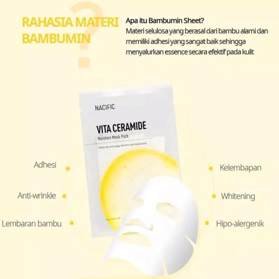 NACIFIC Vita Ceramide Moisture Sheet Mask 30gram