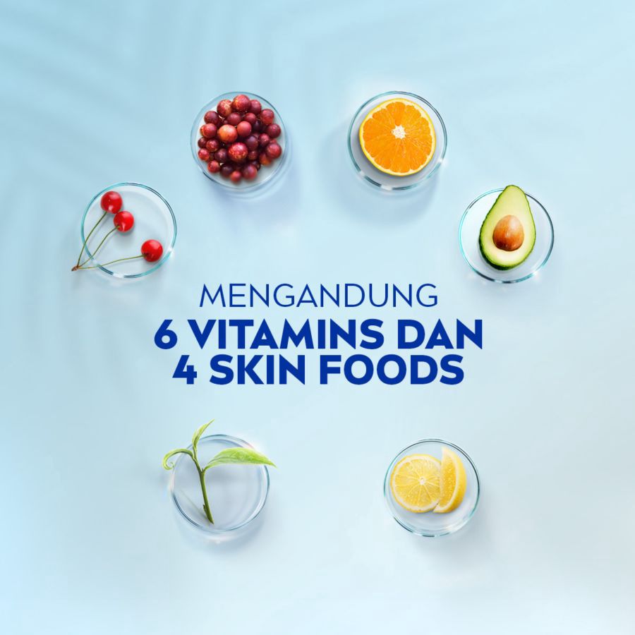 NIVEA Extra Bright 10 Super Vitamin & Skin Food Body Serum 180ml