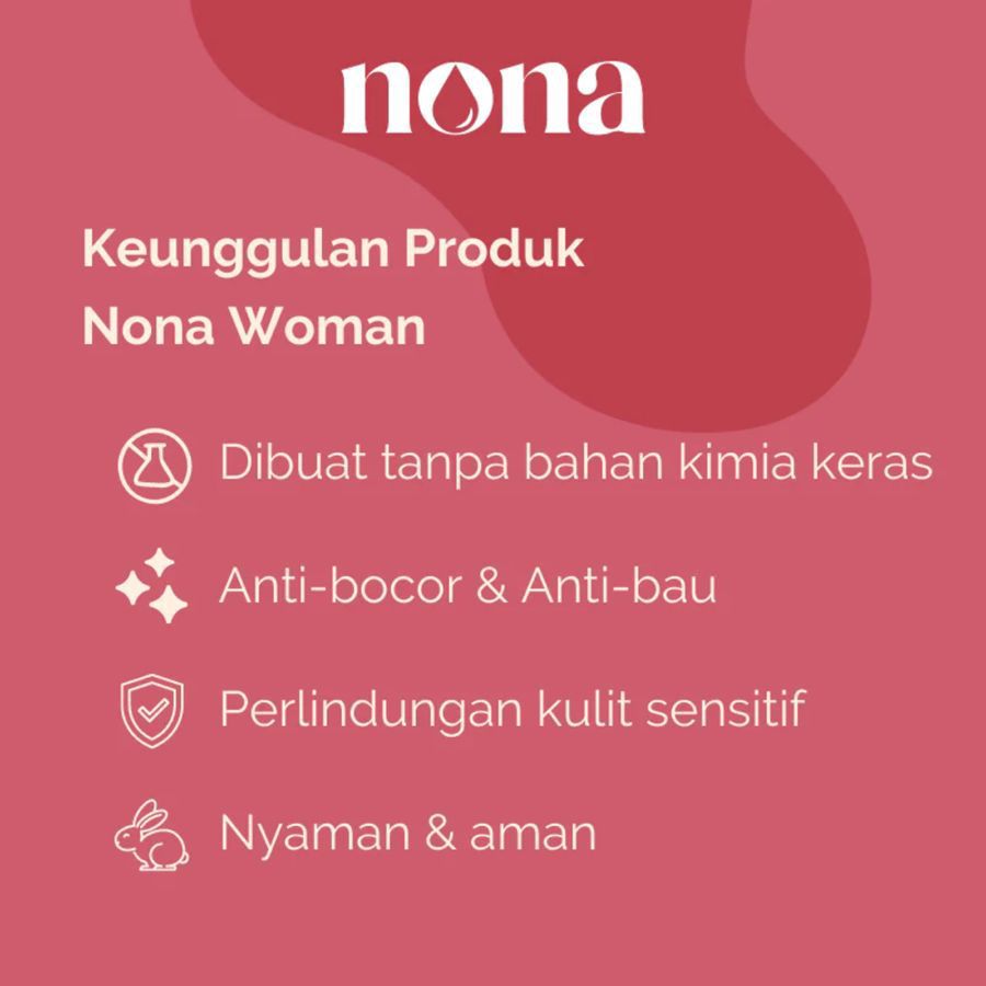 NONA Woman Organic Cotton 15.5cm Pantyliner 20pads