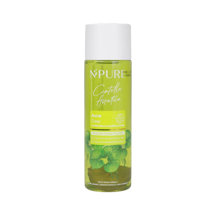 NPURE Centella Asiatica Acne Clear Hydrating & Calming Toner Wajah 30ml