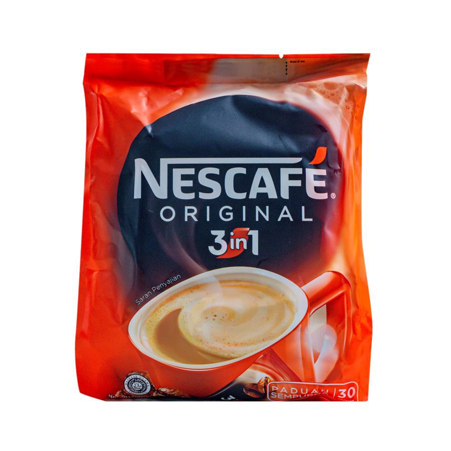 Nescafe Original 3in1 Kopi Bubuk Bag 30 sachets 525gram