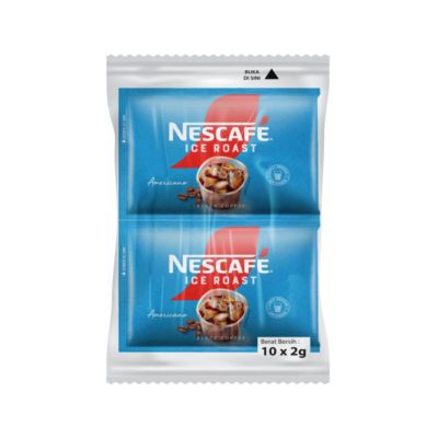 Nescafe Ice Roast Americano Kopi Bubuk 10 sachets x 2gr