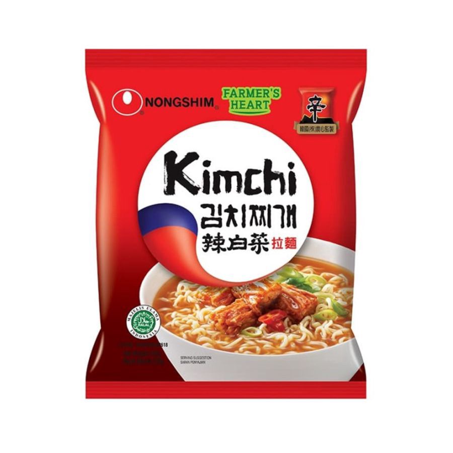 Nongshim Kimchi Ramyun Mie Instan 120gram