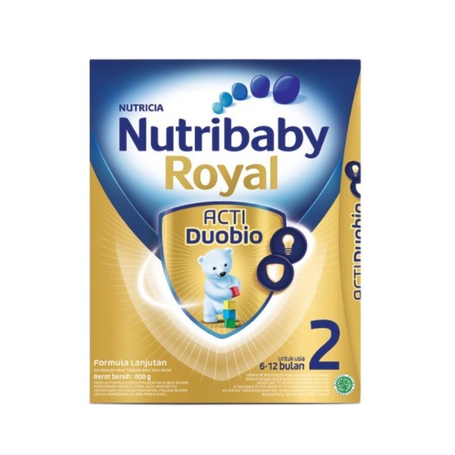 Nutribaby Royal 2 Acti Duobio 6-12 Bulan Susu Formula Bayi 800gram