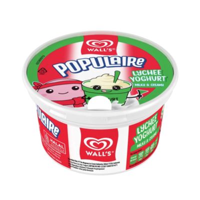 Wall's Populaire Lychee Yoghurt Ice Cream 90ml