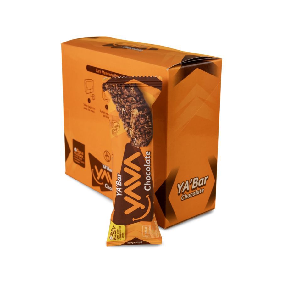 YAVA Carton Pack YA'Bar Chocolate