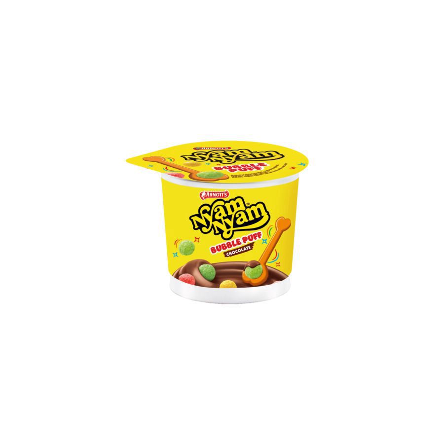 Nyam Nyam Bubble Puff Chocolate 18gram