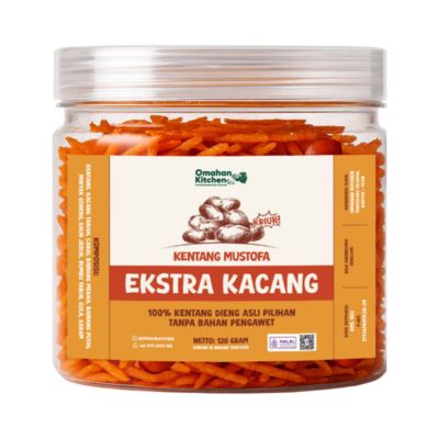 Omahan Kitchen Kentang Mustofa Ekstra Kacang Toples