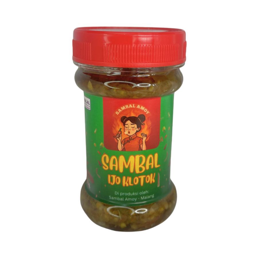 Sambal Amoy Sambal Ijo Klotok 150gram