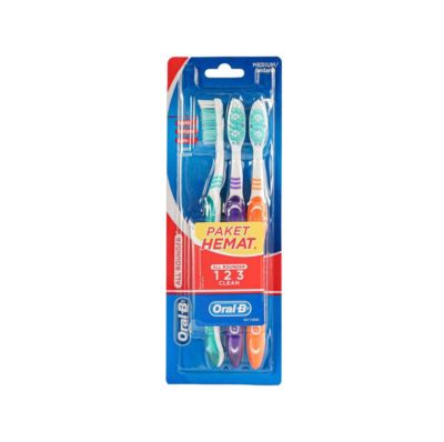 Oral-B All Round 123 Clean Medium Tootbrush
