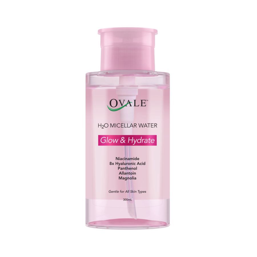 Ovale H2O Glow & Hydrate Micellar Water 300ml