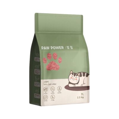 Paw Power Peach Tofu Cat Litter