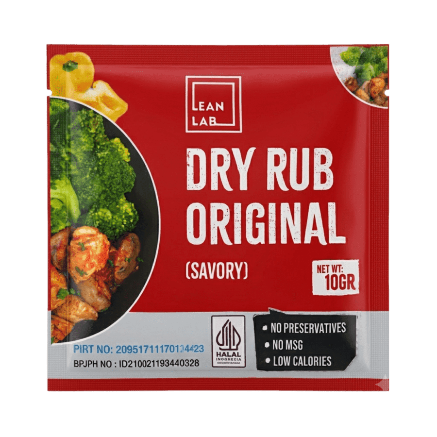 Lean Lab Dry Rub Original Sachet 10gram