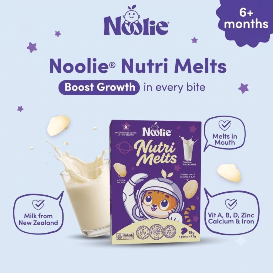 Noolie Nutri Melts Original Milk Flavor 18gram