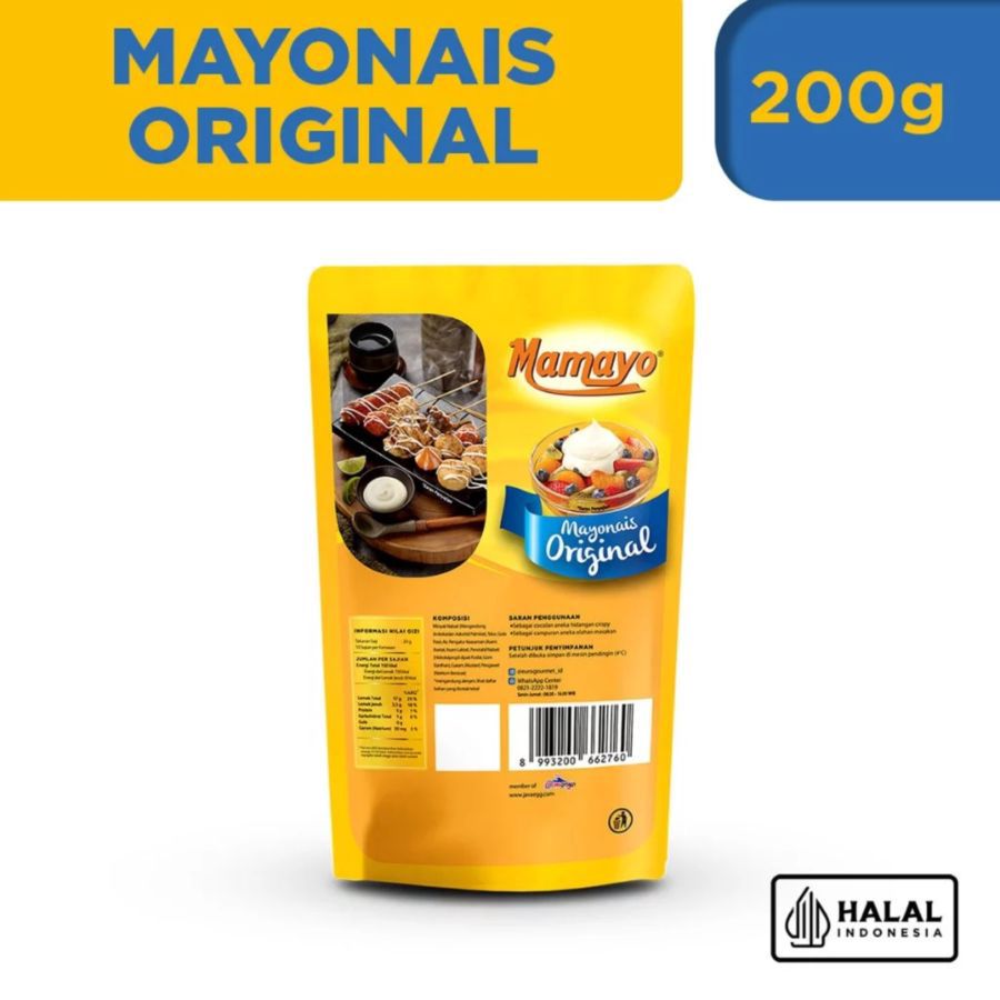 Mamayo Mayonais Original 200gram