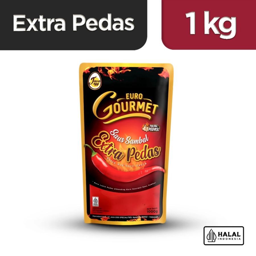 Euro Gourmet Saus Sambal Extra Pedas 1kg