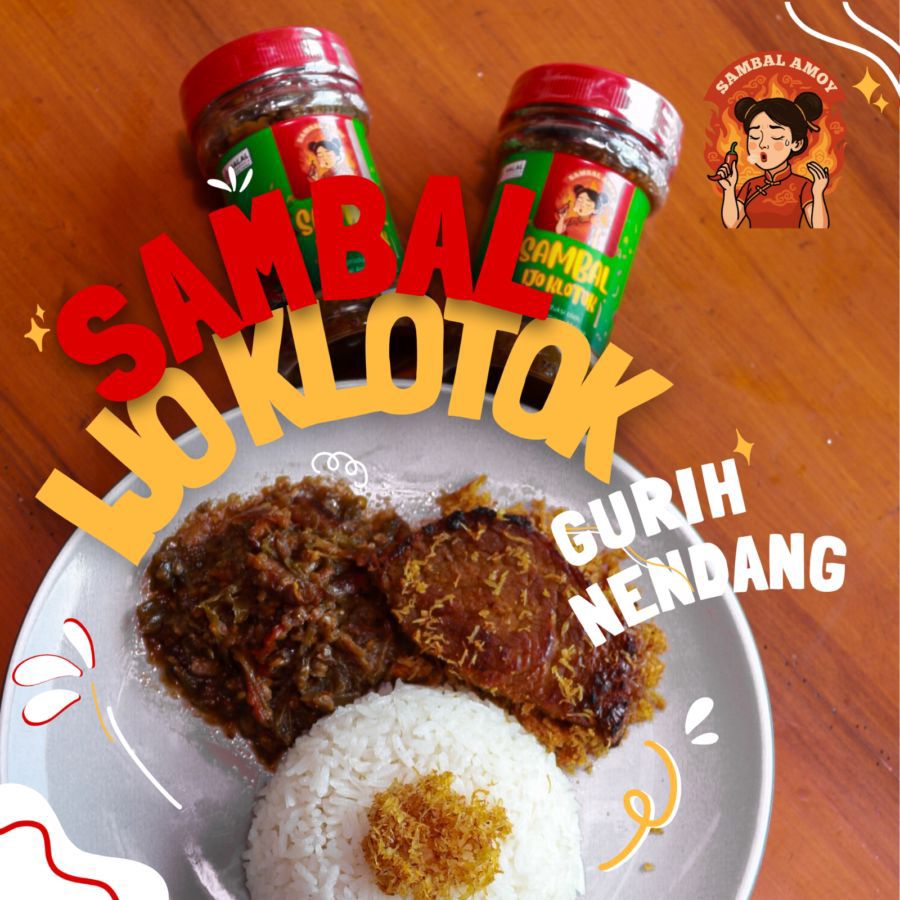 Sambal Amoy Sambal Ijo Klotok 150gram