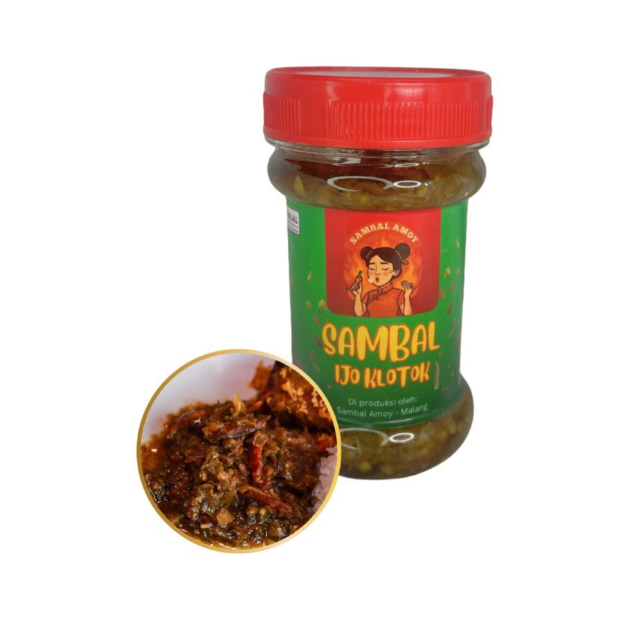 Sambal Amoy Sambal Ijo Klotok 150gram
