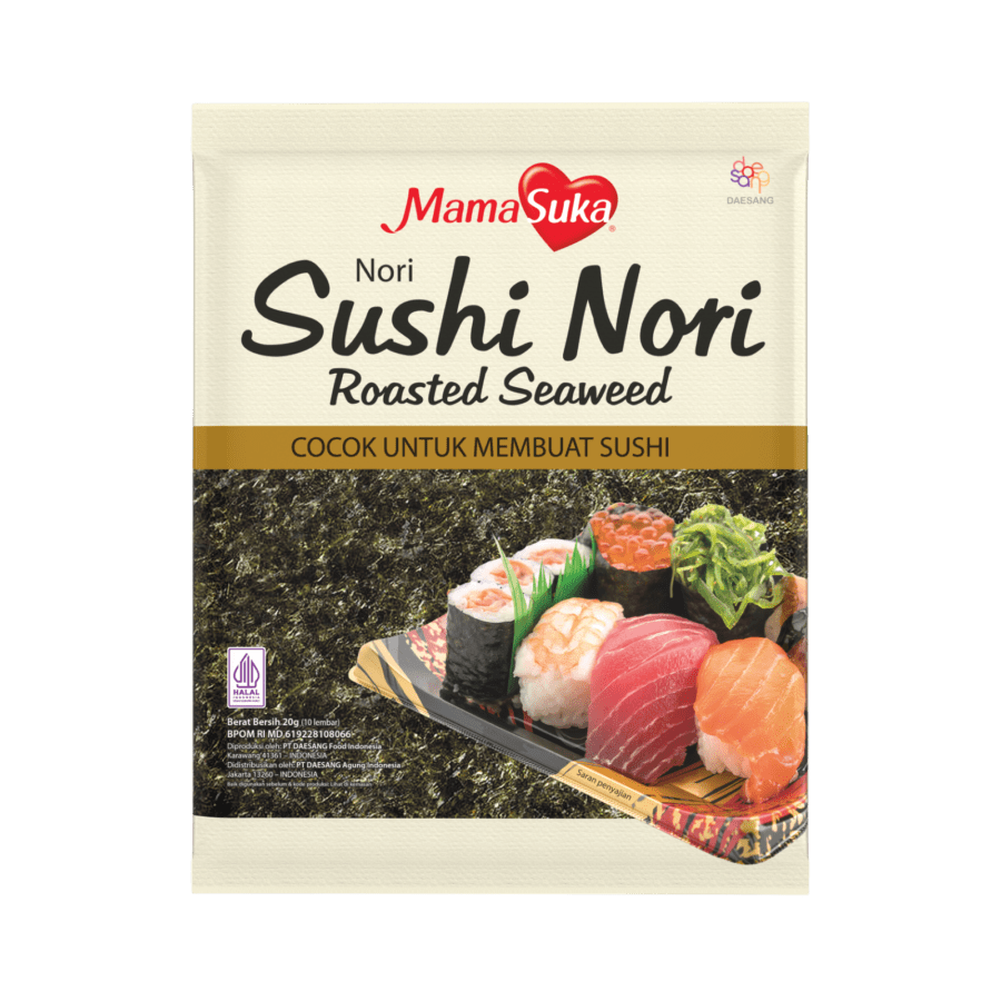 Mamasuka Sushi Nori Roasted Seaweed 20gram