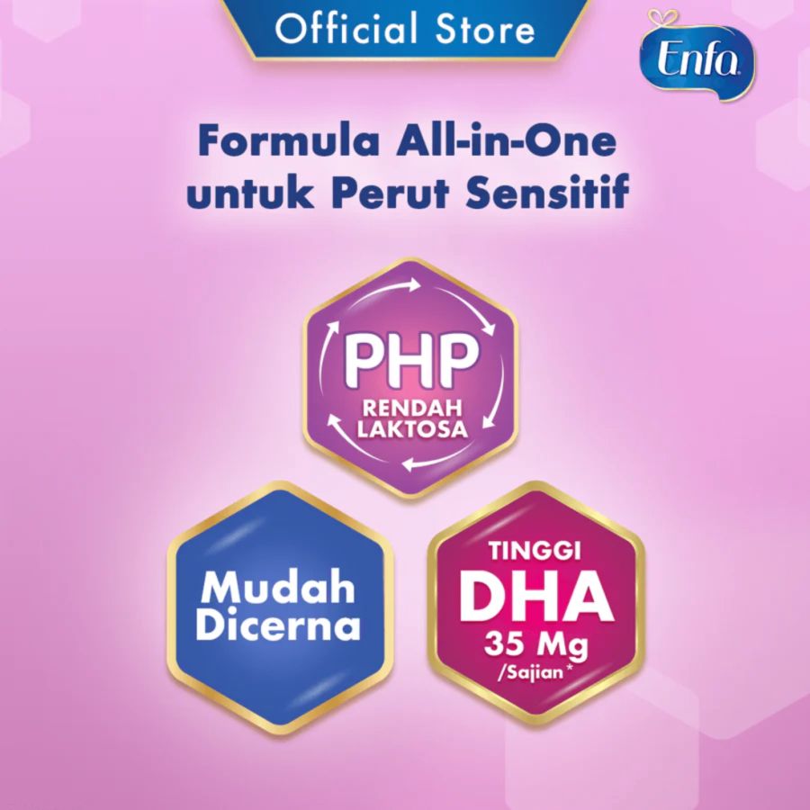 Enfamil A+ 2 Neuro Pro Plain Susu Formula Lanjutan Bayi 6-12 Bulan