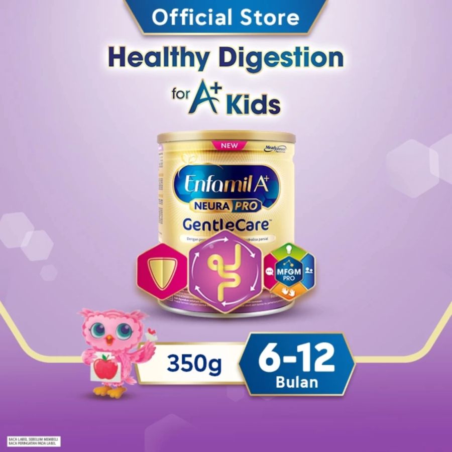 Enfamil A+ Gentle Care 2 Plain Susu Formula Lanjutan Bayi 6-12 Bulan